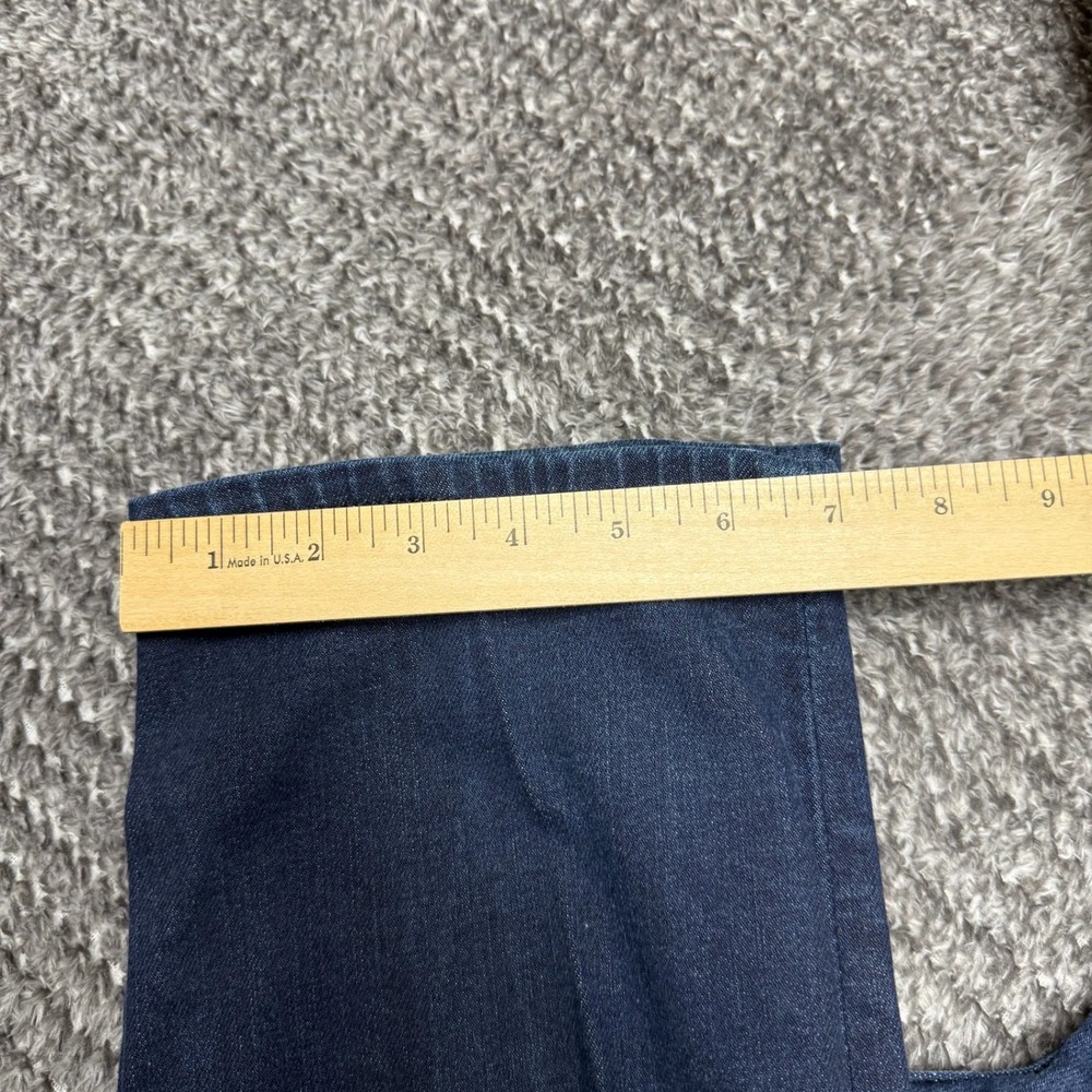 Hugo Boss Mens Maine Regular Fit Jeans Size 36x32 Blue Dark Wash Denim Pants - Picture 10 of 11